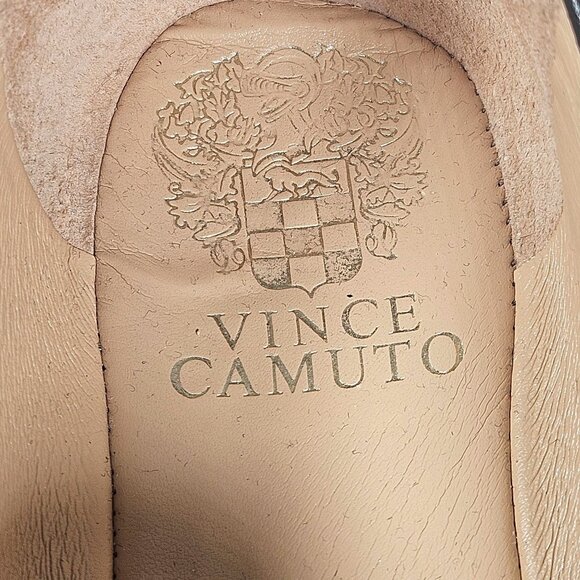 Vince Camuto Women’s Black Loafers 7.5 M/38 Square Toe Minimalist Quiet Luxury - Picture 10 of 12